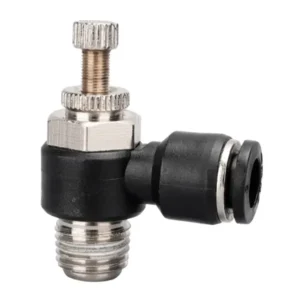 MAXTOR Black Series Pneumatic Speed Control Elbow 1/8" - 6mm